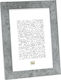 Deknudt S45SR7_20,0X30,0 Κορνίζα Ξύλινη με Ασημί Πλαίσιο