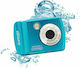 EasyPix W2024 Compact Φωτογραφική Μηχανή 16MP με Οθόνη 2.4" και Ανάλυση Video 1280 x 720 pixels Μπλε