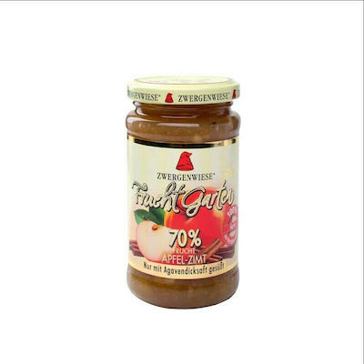 Zwergenwiese Organic Jam Μήλο & Κανέλα No Added Sugar 225gr