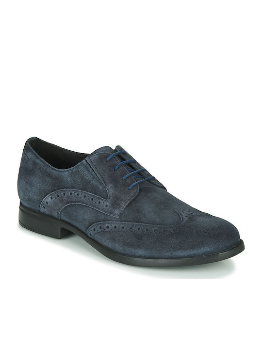 Geox Domenico Suede Ανδρικά Oxfords Μπλε