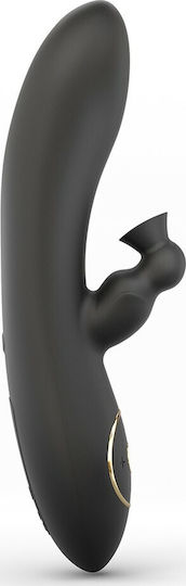 Dorcel Divine Rabbit Δονητής Rabbit 20.5cm Black