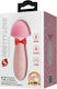 Pretty Love Mushroom Vibrator Massage with Remote Control 13cm Pink