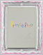Prince Silvero Silver Photo Frame Stars 9x13cm