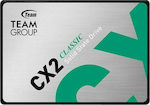 TeamGroup CX2 SSD 256ГБ 2.5'' SATA III