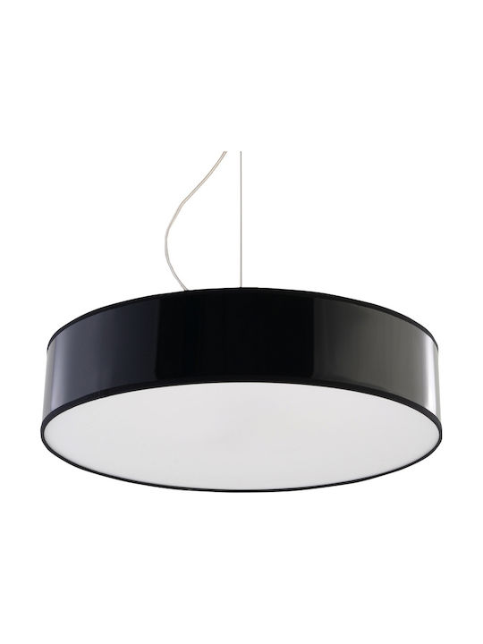 Sollux Arena 45 Pendant Light Three-Light for Socket E27 Black