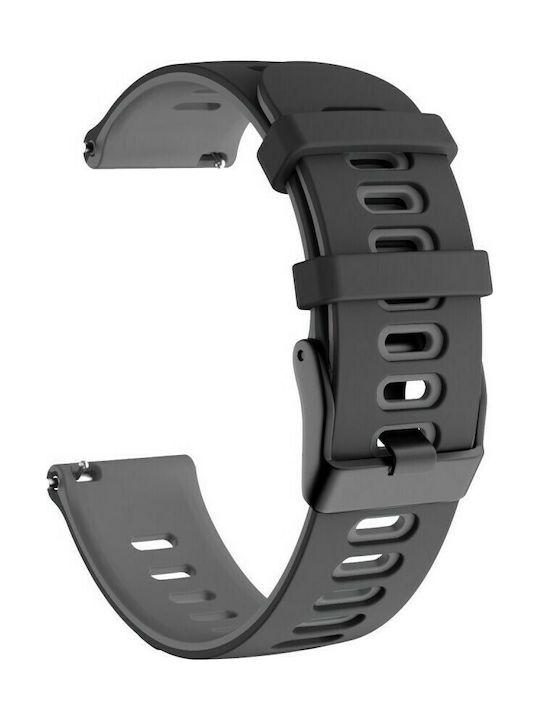 Dual-color Λουράκι Σιλικόνης Μαύρο (Amazfit GTR 42mm)