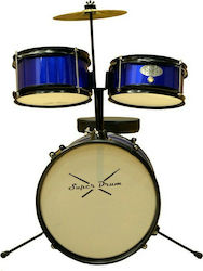 Super Drum Super Drum TD024 Junior Albastru