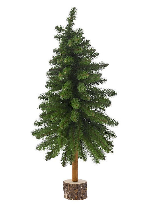 Christmas Tree with Wooden Trunk 80pcs