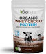 Viologos Organic Whey Choco Protein 75% Organic Protein Whey Gluten Free with Flavor Cocoa 500gr