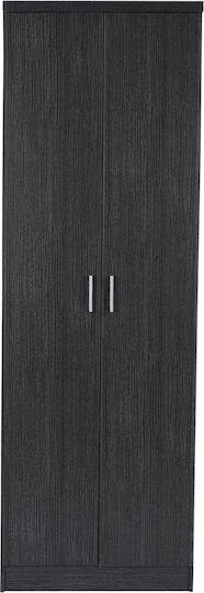 Ξύλινη DAYANNA με 7 Ράφια Μαύρη 60x43x180.5cm HM2379.01 Ξύλινη DAYANNA με 7 Ράφια Μαύρη 60x43x180.5cm HM2379.01