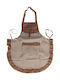 Keskor Apron Brown 76x68cm