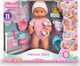 Giochi Preziosi Baby Doll Set Nenuco Sara for 2+ Years Old 42 cm.