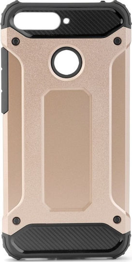 Forcell Tough Armor Back Cover Plastic Auriu (Huawei Y7 2018/Y7 Prime 2018 - Huawei Y7 2018/Y7 Prime 2018)