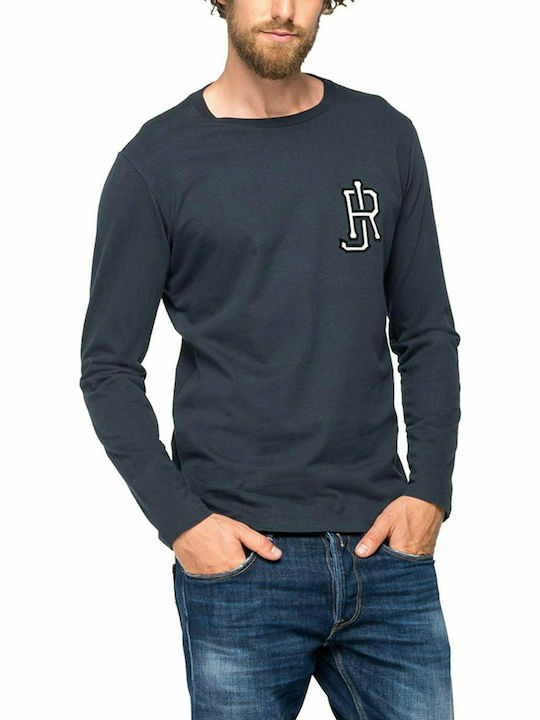 Replay Herren Langarmshirt Navy