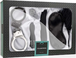 LoveBoxxx I Love Diamonds Set Schwarz