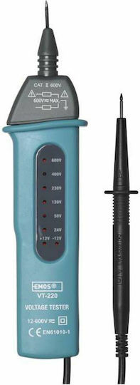 Emos Voltage Tester VT-220 AC/DC 12 - 600V