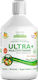 Swedish Nutra Ultra+ Multivitamin Πολυβιταμίνη για Ενέργεια, Ενίσχυση του Ανοσοποιητικού & το Νευρικό Σύστημα Πορτοκάλι 500ml
