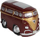 Keskor Money Box Plastic Red 15x8x9cm