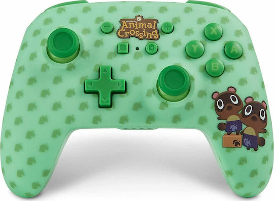 PowerA Enhanced Wireless Gamepad for Switch Animal Crossing Timmy & Tommy Nook