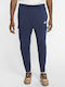 Sportswear Cargo Sweatpants with Elastic Navy Blue