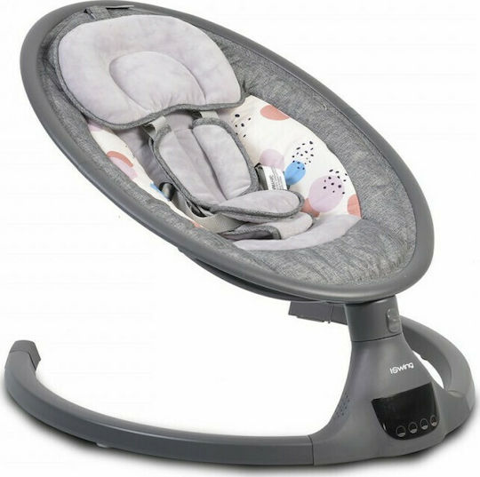Cangaroo iSwing Elektrisch Baby Relax Dark Grey