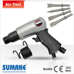 Sumake ST-2220R Set Air Chipping Hammer with 4 Canopies ST-2220R