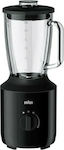 Braun JB 3150 BK JB3150BK Mixer mit Glasbehälter 1.5Es 800W Schwarz