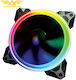 Armaggeddon Nimitz Loop Case Fan 120mm (1200rpm / 38cfm) με RGB Φωτισμό και Σύνδεση 6-Pin