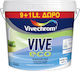 Vivechrom Vive Eco Emulsion Plastic Ecological Paint for Interior Use White 10lt