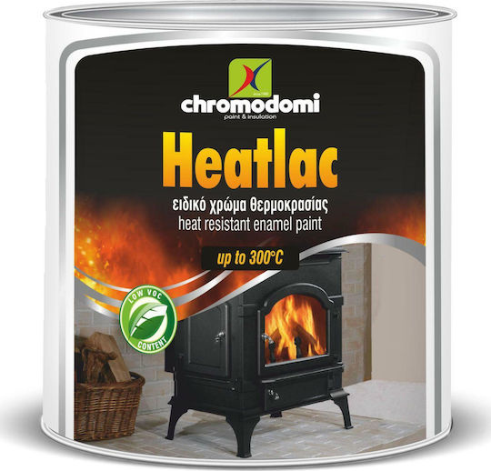 CHromodomi Цвят Висока температура Heatlac 0.375лт Черно