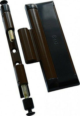 Cal Doublex S Lock for Sliding Aluminum Doors Brown