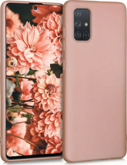 Soft Matt Back Cover Πλαστικό 2mm Ροζ (Galaxy A31)
