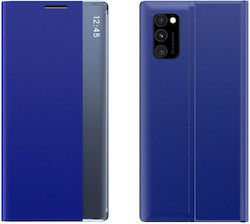 Hurtel Clear View Book Δερματίνης Μπλε (Galaxy ...