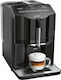 Siemens 1300W Druck 15bar für Cappuccino mit Mühle Schwarz