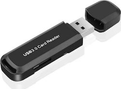Powertech Card Reader για SD/microSD PT-892