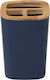 Aria Trade 63110118 Tisch Badezimmerhalter Kunststoff Bunt Blau mit Fächern