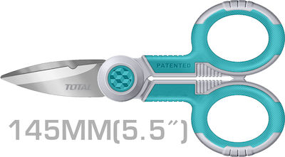 Total Multipurpose Scissors Electrician Length 145mm