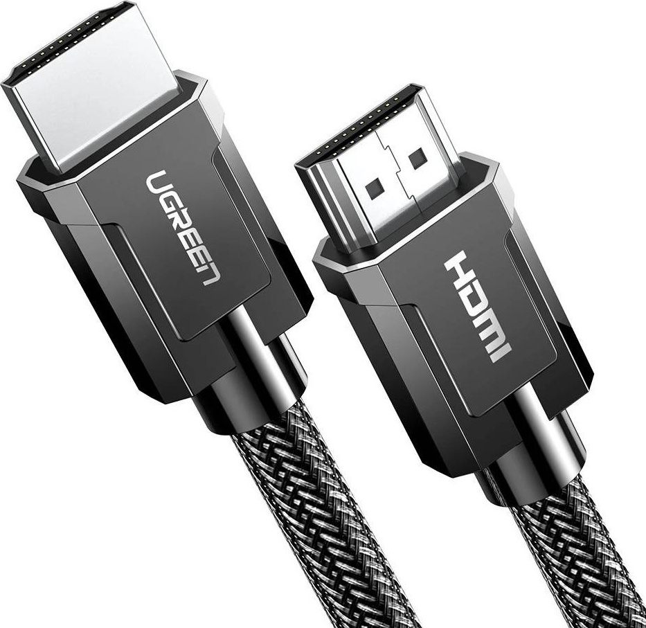 Ugreen HDMI 2.0 Braided Cable HDMI male HDMI male 3m Μαύρο (70325