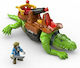 Action-Figur Imaginext Krokodil Monster & Pirat mit Zubehör für 3+ Jahre alt Jahre 28cm.