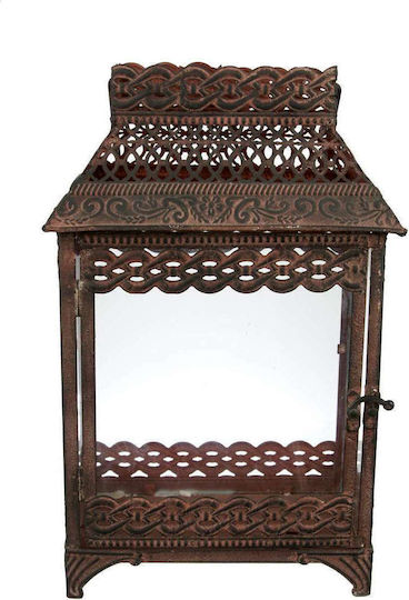 Art et Lumiere Laterne Metallisch Braun 22x13x38cm 1Stück