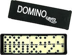 Cayro Joc de Masă Basic Domino pentru 2-4 Jucători 6+ Ani 045