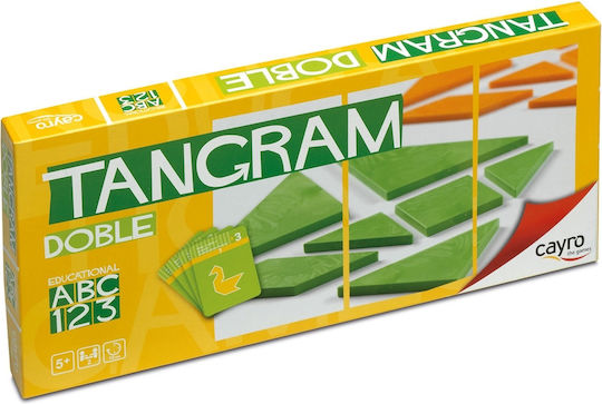 Board Game Double Tangram for 2 Players 5+ Years Old (EN) Cayro