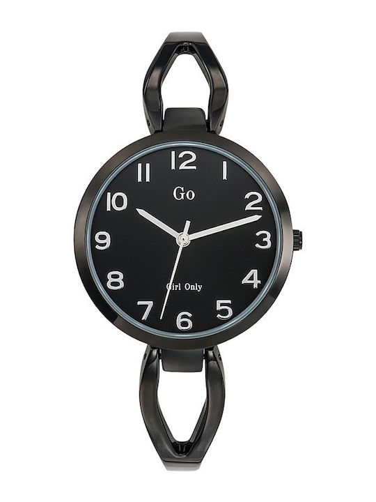 Go Girl Only Women's Watch 36mm Battery with Black Stainless Steel Strap