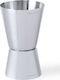 InnovaGoods Double Bar Spirit Measure 15/30ml Silver