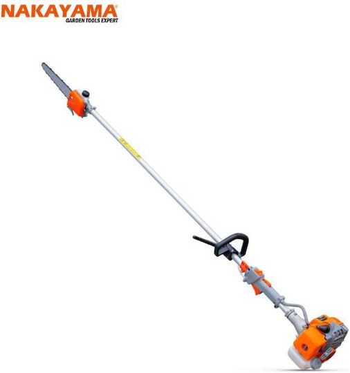 Nakayama PS2600 Fierăstrău Telescopic Stabil pe Benzină 1.1hp cu Lungime Totală de 220cm și Lamă de 25cm