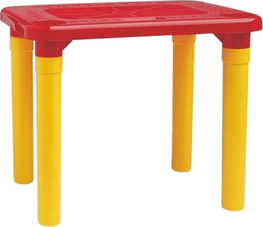Kids Table made of Plastic Multicolour Apergis