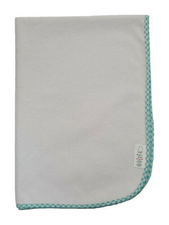 Figlio Bino Waterproof Burp Cloth Turquoise 40x60cm