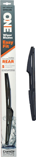 Cartech One Easy Fit Πίσω Υαλοκαθαριστήρας Αυτοκινήτου 400mm