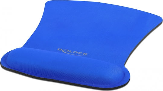 DeLock 12699 Padel Pentru Mouse (255mm) Cu Suport Pentru Încheietura Mâinii Albastru
