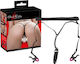 You2Toys Bad Kitty Spreader String Vibrator Mini Δονητής για Ζευγάρια 8.6cm Black